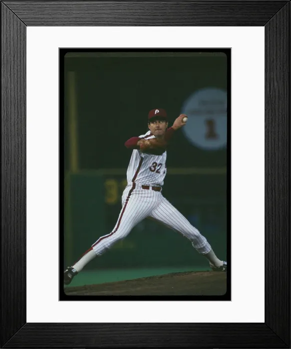 Framed Print : Steve Carlton in Pitching Stance Framed Print : Steve Carlton in Pitching Stance