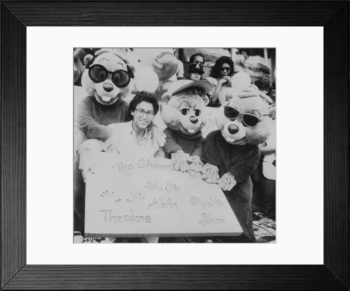 Framed Print : Ross Bagdasarian Jr.with Alvin and the Chipmunks Framed Print : Ross Bagdasarian Jr.with Alvin and the Chipmunks