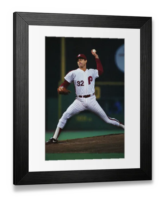 Framed Print : Steve Carlton in Pitching Stance Framed Print : Steve Carlton in Pitching Stance