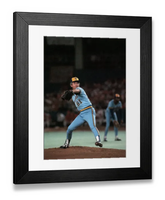 Framed Print : Don Sutton Pitching