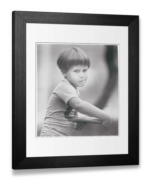Framed Print : Boy in Frisbee Throwing Stance Framed Print : Boy in Frisbee Throwing Stance