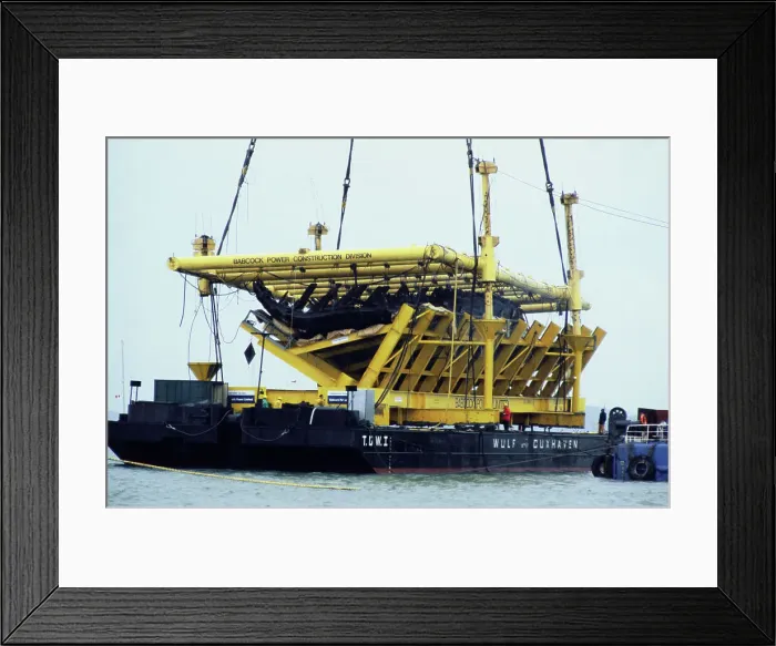 Framed Print : Crane Rig Raising Sunken Mary Rose Framed Print : Crane Rig Raising Sunken Mary Rose