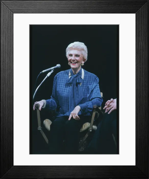 Framed Print : Mary Martin and Daughter with Jim Hartz