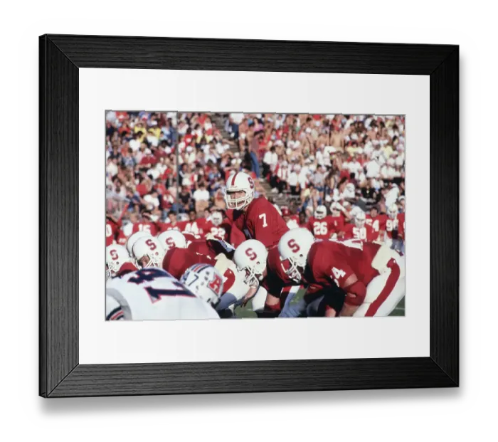 Framed Print : John Elway During Game Framed Print : John Elway During Game