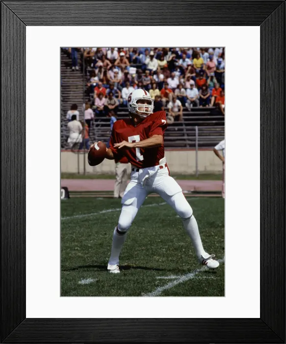 Framed Print : John Elway During Game Framed Print : John Elway During Game