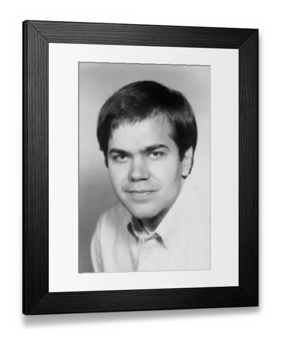 Framed Print : Portrait of John Hinckley, Jr Framed Print : Portrait of John Hinckley, Jr