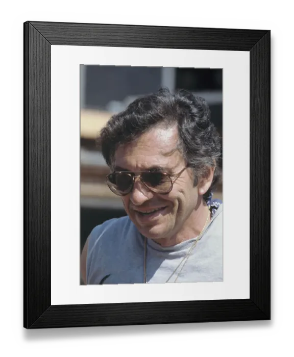 Framed Print : Bill Graham at US Festival Framed Print : Bill Graham at US Festival