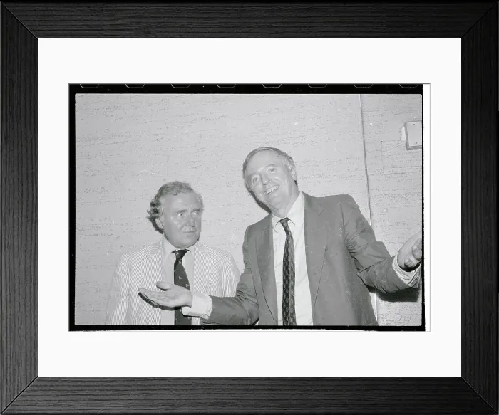 Framed Print : Jeffrey Hart Talking With William F. Buckley Framed Print : Jeffrey Hart Talking With William F. Buckley