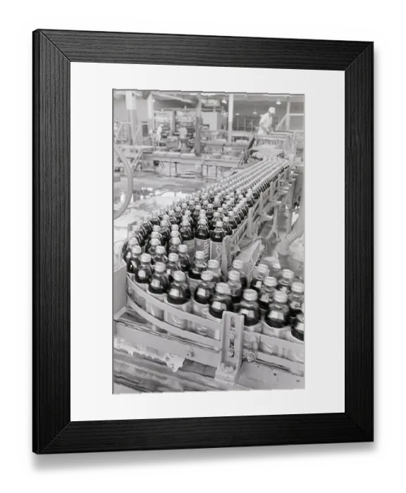 Framed Print : Coca-Cola Bottling Plant Framed Print : Coca-Cola Bottling Plant