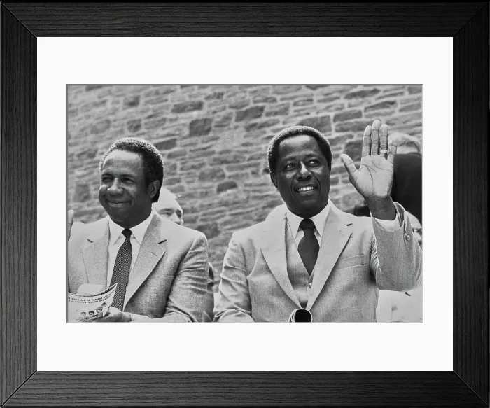 Framed Print : Frank Robinson And Hank Aaron Framed Print : Frank Robinson And Hank Aaron
