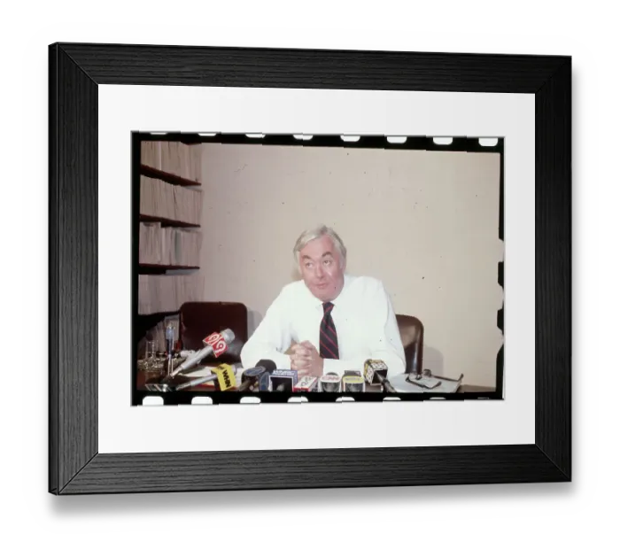Framed Print : Senator Daniel Patrick Moynihan Framed Print : Senator Daniel Patrick Moynihan