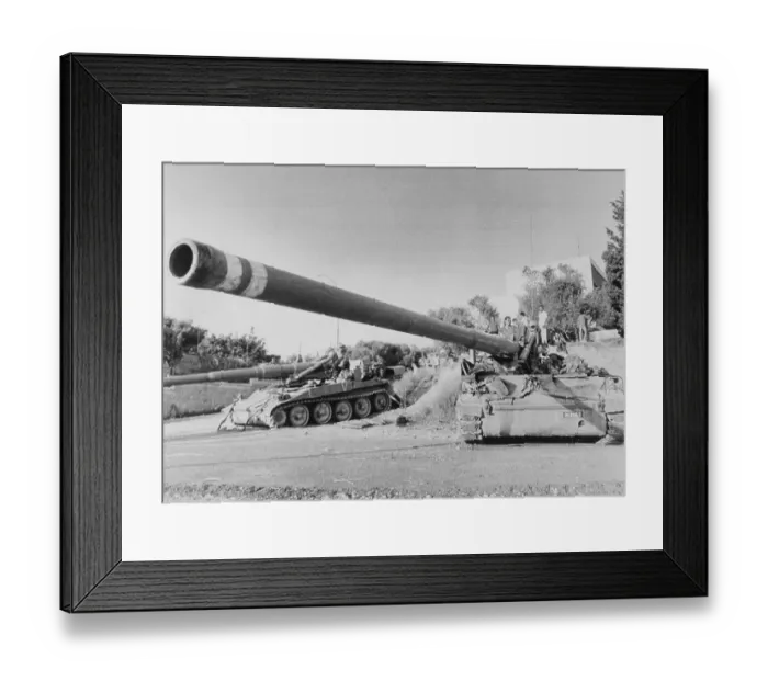 Framed Print : Artillery Pointing at the City of Beirut Framed Print : Artillery Pointing at the City of Beirut