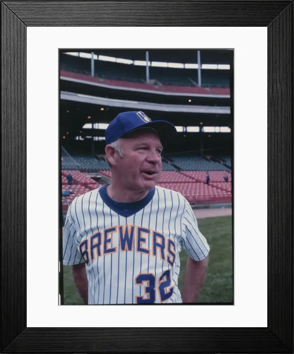 Framed Print : Portrait of Harvey Kuenn
