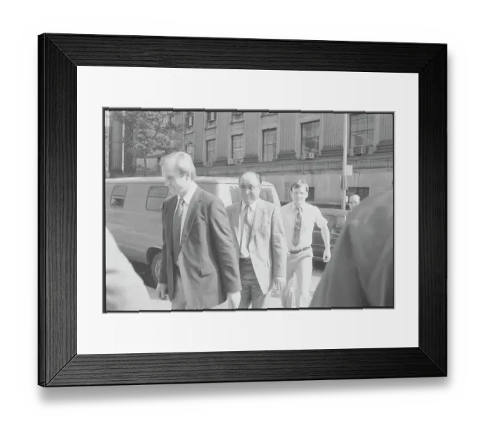 Framed Print : Sun Myung Moon at Mass Wedding Ceremony