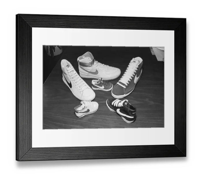 Framed Print : Nike Sports Shoes Framed Print : Nike Sports Shoes