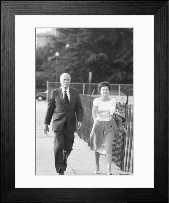 Framed Print : John and Joann Hinckley Framed Print : John and Joann Hinckley
