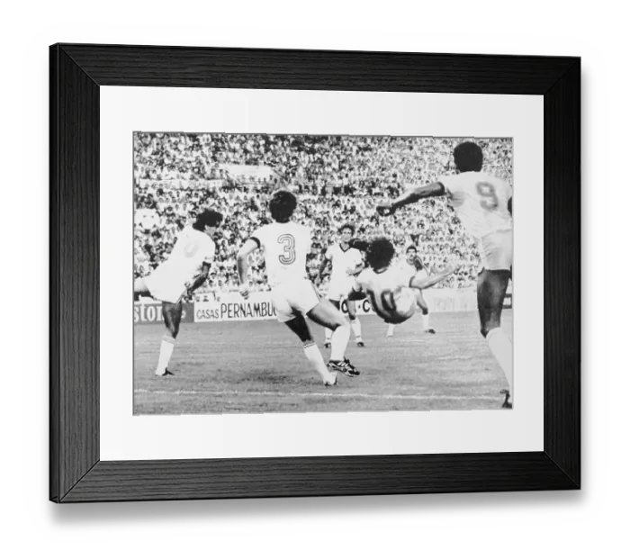 Framed Print : Soccer Players in Action Framed Print : Soccer Players in Action