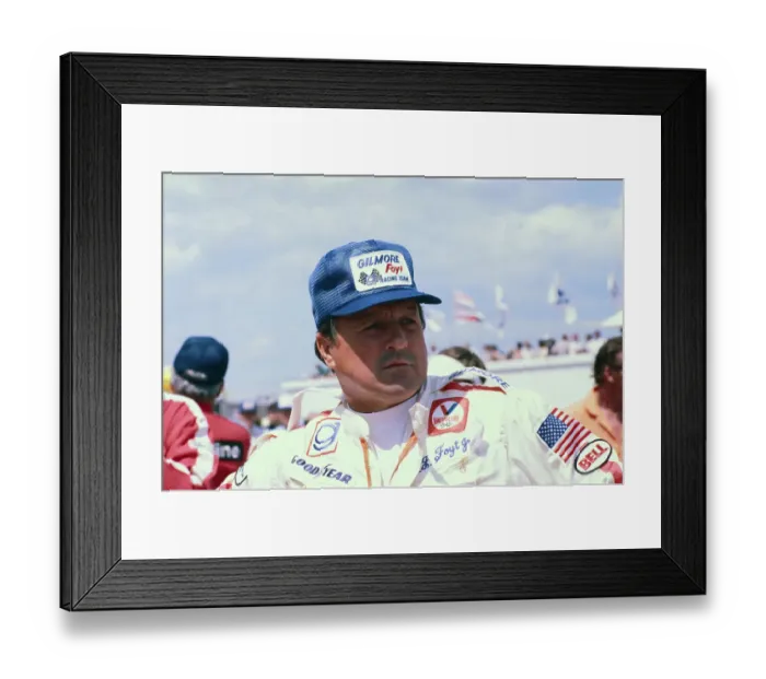Framed Print : AJ Foyt at the Rex Mays Race Framed Print : AJ Foyt at the Rex Mays Race