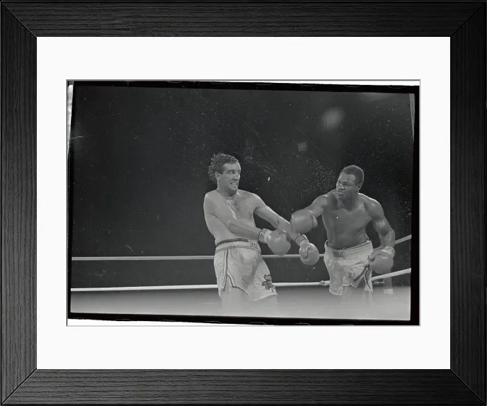Framed Print : Larry Holmes Winning WBC Fight Framed Print : Larry Holmes Winning WBC Fight
