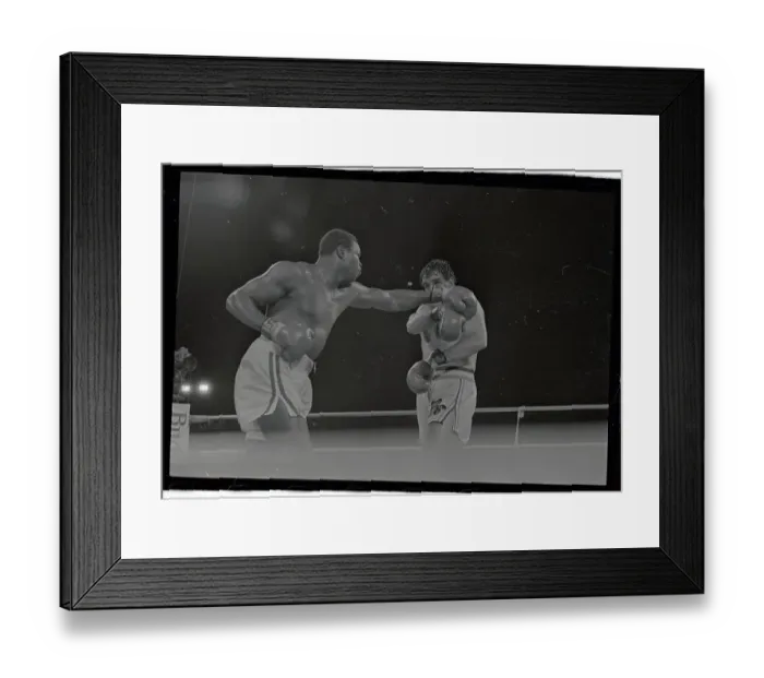Framed Print : Larry Holmes Winning WBC Fight Framed Print : Larry Holmes Winning WBC Fight