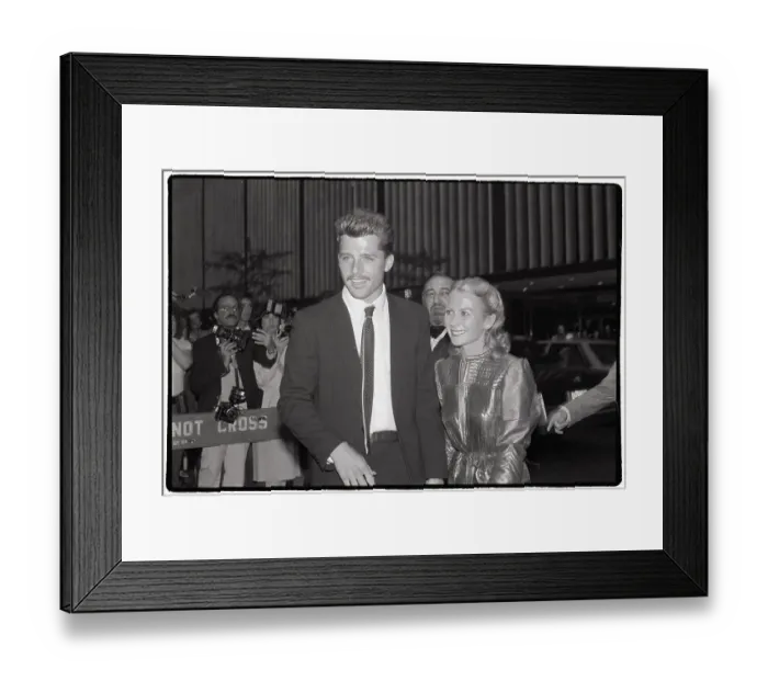 Framed Print : Maxwell Caulfield and Juliet Mills Framed Print : Maxwell Caulfield and Juliet Mills