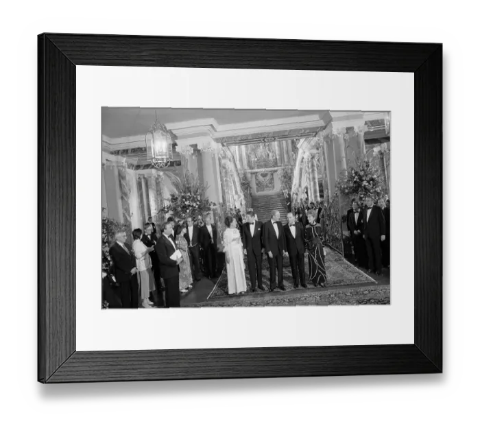 Framed Print : Ronald Reagan with Colleagues Framed Print : Ronald Reagan with Colleagues