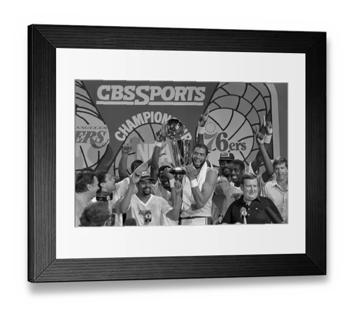 Framed Print : LA Lakers Celebrating NBA Championship Win Framed Print : LA Lakers Celebrating NBA Championship Win