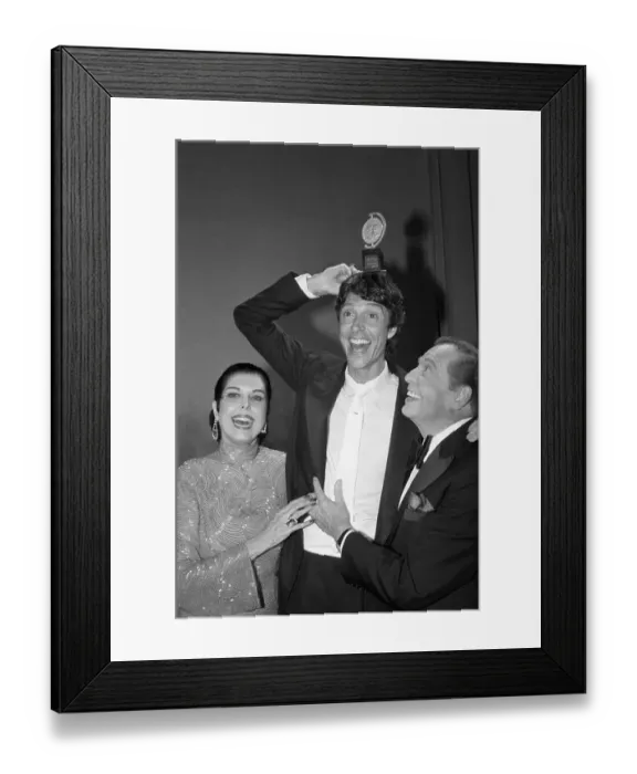 Framed Print : Tommy Tune Ann Miller and Milton Berle Framed Print : Tommy Tune Ann Miller and Milton Berle