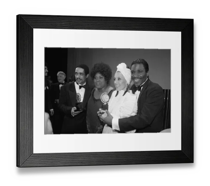 Framed Print : Tony Award Winners, Ben Harney and Jennifer Holliday Framed Print : Tony Award Winners, Ben Harney and Jennifer Holliday