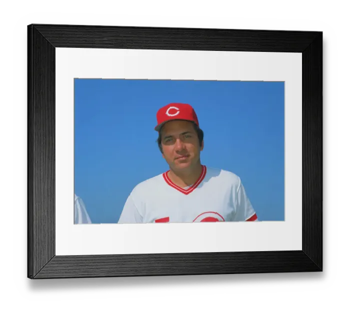 Framed Print : Baseball Player Johnny Bench Framed Print : Baseball Player Johnny Bench