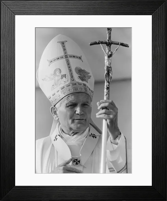 Framed Print : John Paul II Visits Mass In Scotland Framed Print : John Paul II Visits Mass In Scotland