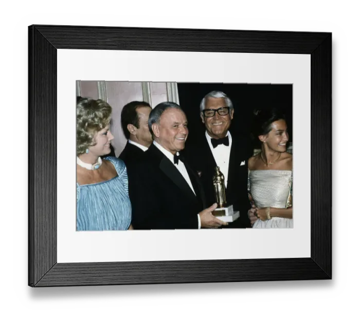 Framed Print : Cary Grant Receiving Man of the Year Award Framed Print : Cary Grant Receiving Man of the Year Award