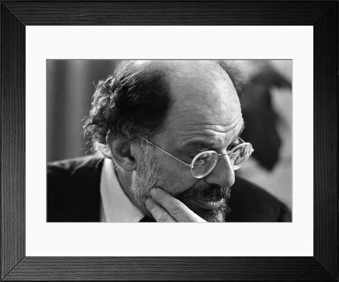 Framed Print : Allen Ginsberg Framed Print : Allen Ginsberg