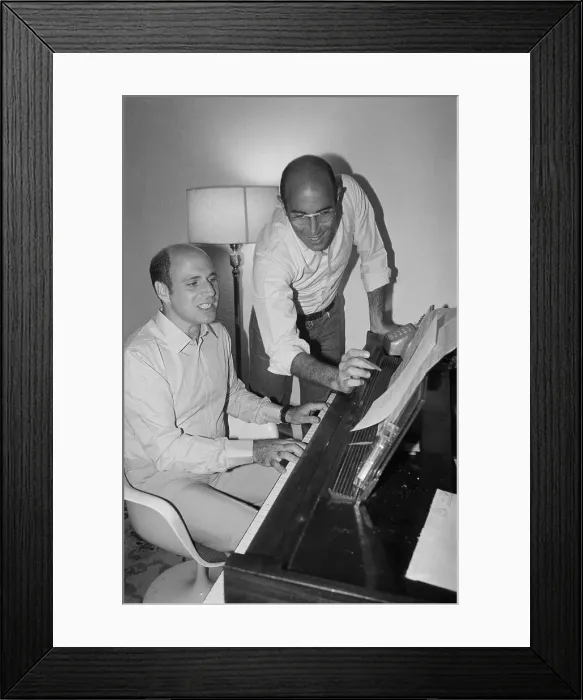 Framed Print : Henry Krieger and Tom Eyen Framed Print : Henry Krieger and Tom Eyen