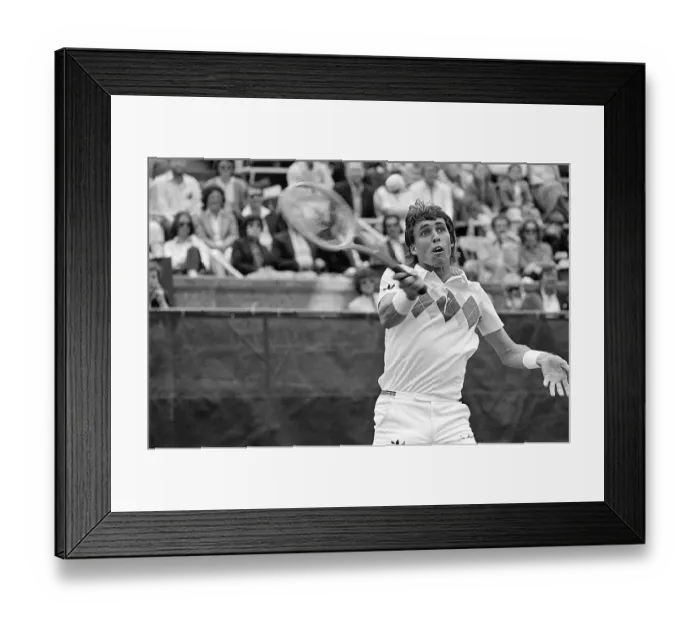 Framed Print : Ivan Lendl Winning WCT Tournament Framed Print : Ivan Lendl Winning WCT Tournament
