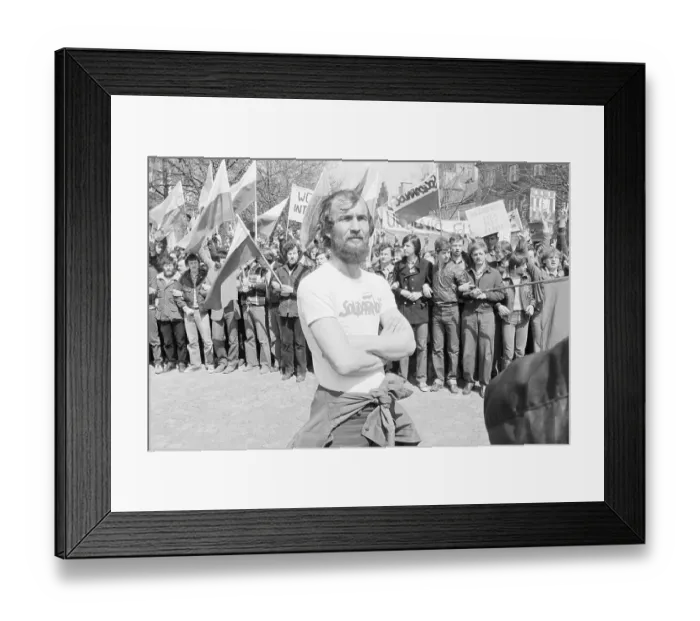 Framed Print : May Day Solidarity Demonstration In Warsaw Framed Print : May Day Solidarity Demonstration In Warsaw
