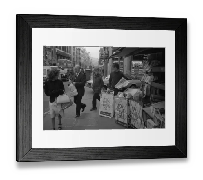 Framed Print : Falkland Headlines Framed Print : Falkland Headlines