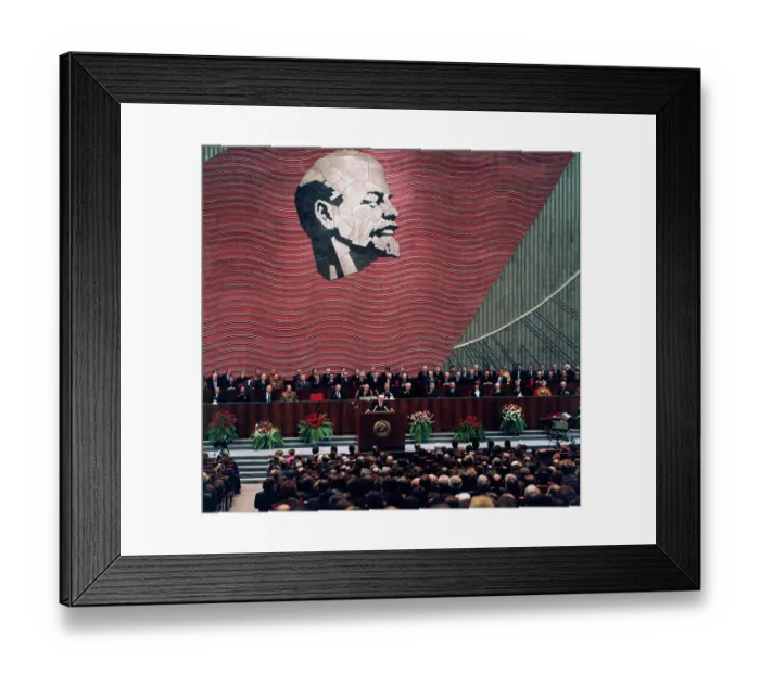Framed Print : KGB Chief Yuri Andropov Speaking at a Lenin Birthday Ceremony Framed Print : KGB Chief Yuri Andropov Speaking at a Lenin Birthday Ceremony
