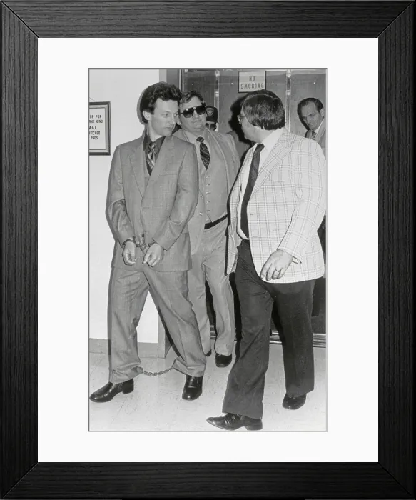 Framed Print : Convicted Spy Christopher Boyce Framed Print : Convicted Spy Christopher Boyce