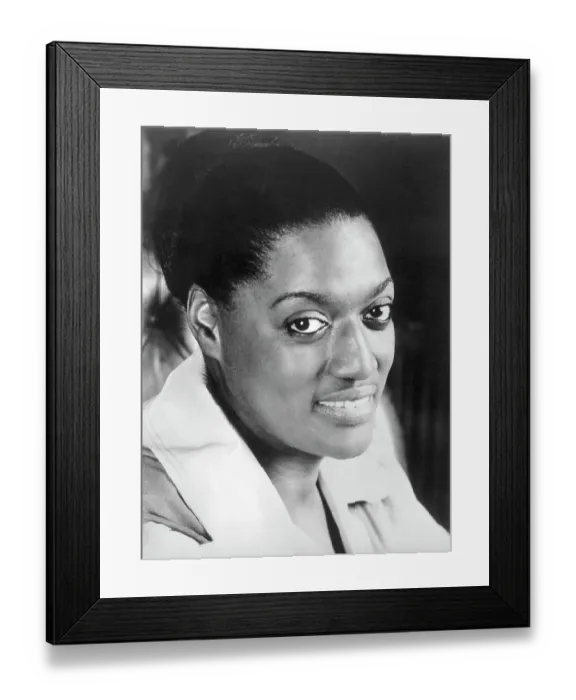 Framed Print : Portrait of Jessye Norman