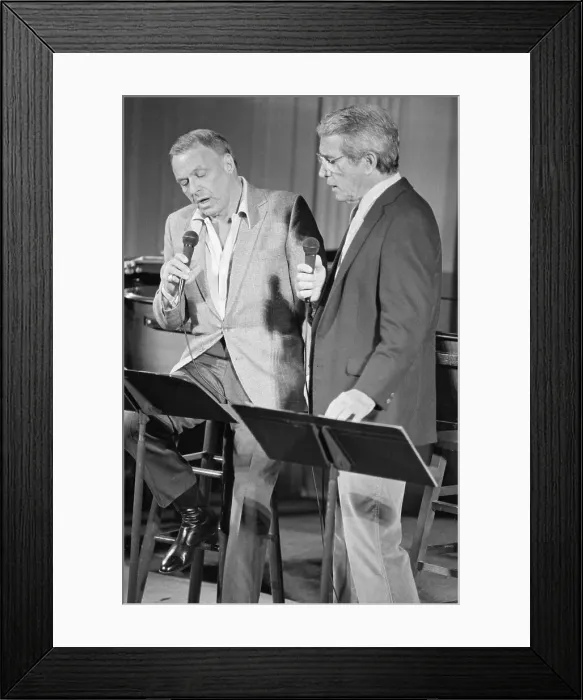 Framed Print : Frank Sinatra and Perry Como Framed Print : Frank Sinatra and Perry Como
