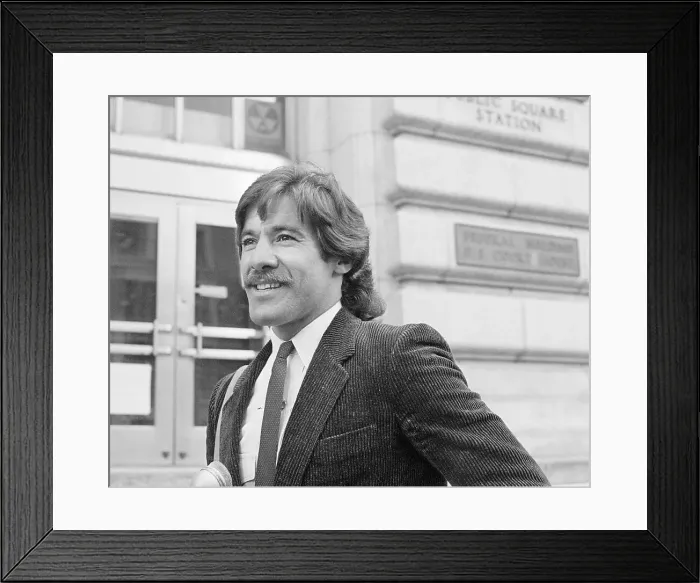Framed Print : Geraldo Rivero Talking with Reporters Framed Print : Geraldo Rivero Talking with Reporters