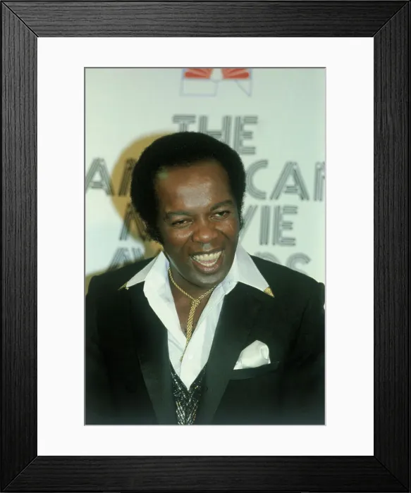 Framed Print : Lou Rawls at Awards Show Framed Print : Lou Rawls at Awards Show