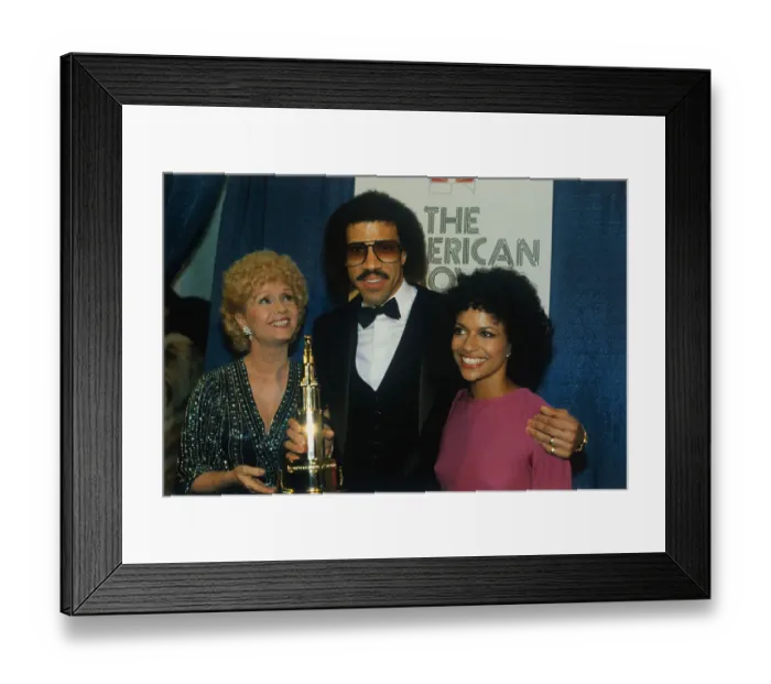 Framed Print : Lionel Ritchie Accepting Award Framed Print : Lionel Ritchie Accepting Award