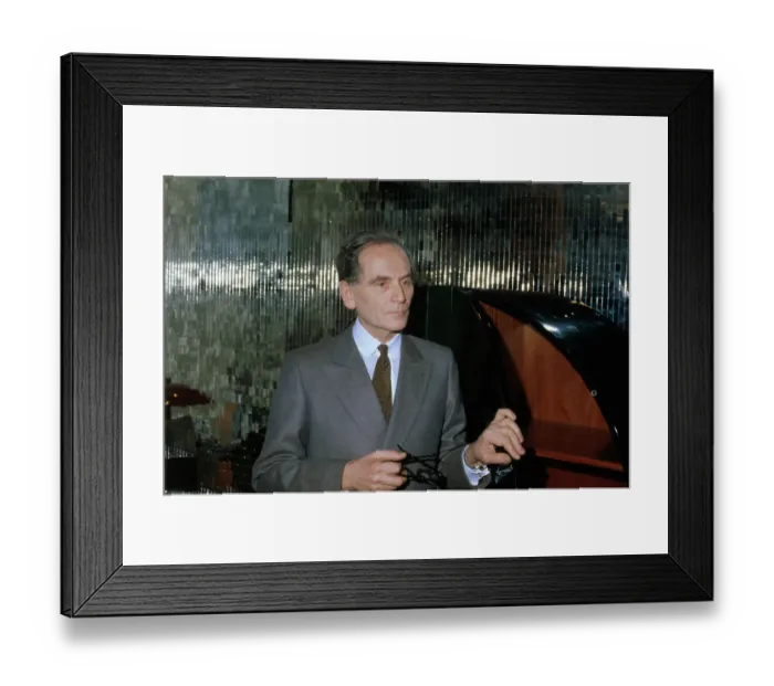 Framed Print : French Fashion and Fragrance Designer Pierre Cardin Framed Print : French Fashion and Fragrance Designer Pierre Cardin