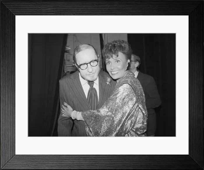 Framed Print : Lena Horne and Harold Arlen