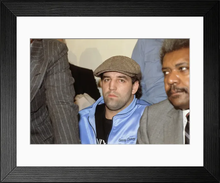 Framed Print : Boxer Gerry Cooney Framed Print : Boxer Gerry Cooney