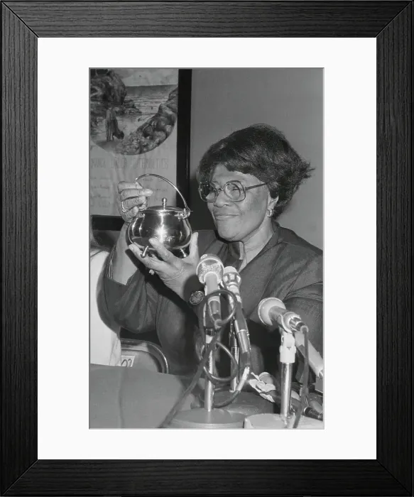 Framed Print : Ella Fitzgerald Showing Award Framed Print : Ella Fitzgerald Showing Award