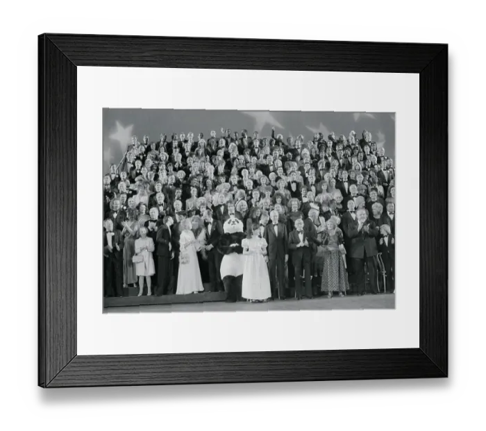 Framed Print : Scene from the Night of 100 Stars Framed Print : Scene from the Night of 100 Stars