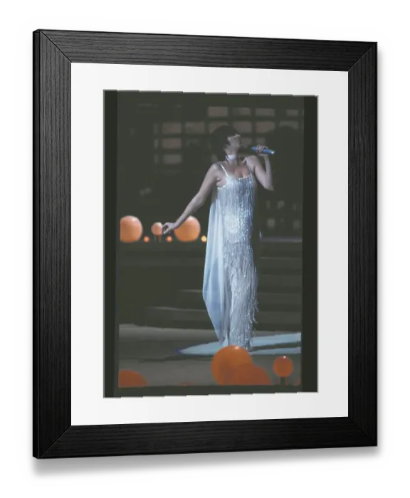 Framed Print : Liza Minnelli Rehearsing on Stage Framed Print : Liza Minnelli Rehearsing on Stage